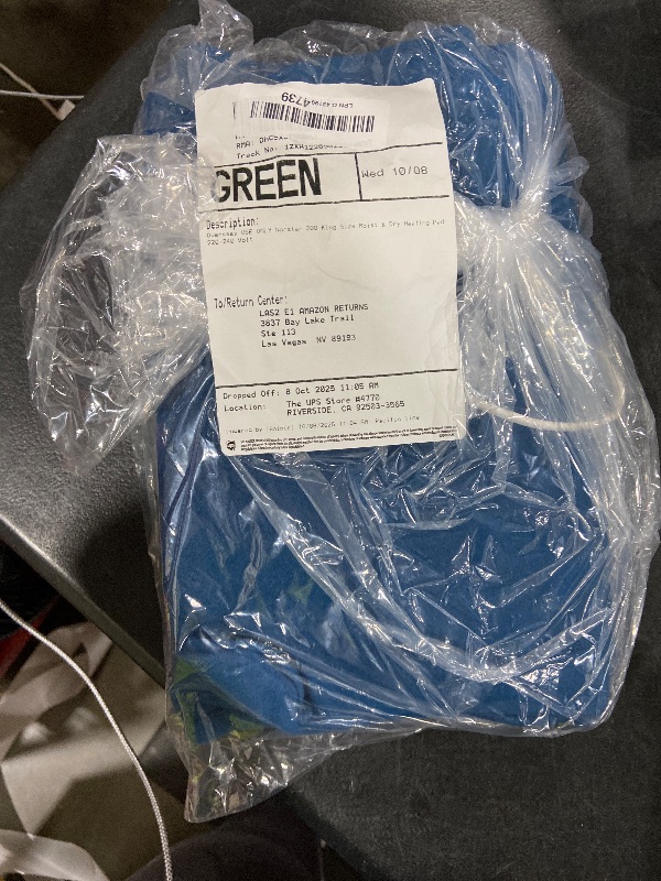 Photo 1 of Overseas USE ONLY Norstar 200 King Size Moist & Dry Heating Pad 220-240 Volt