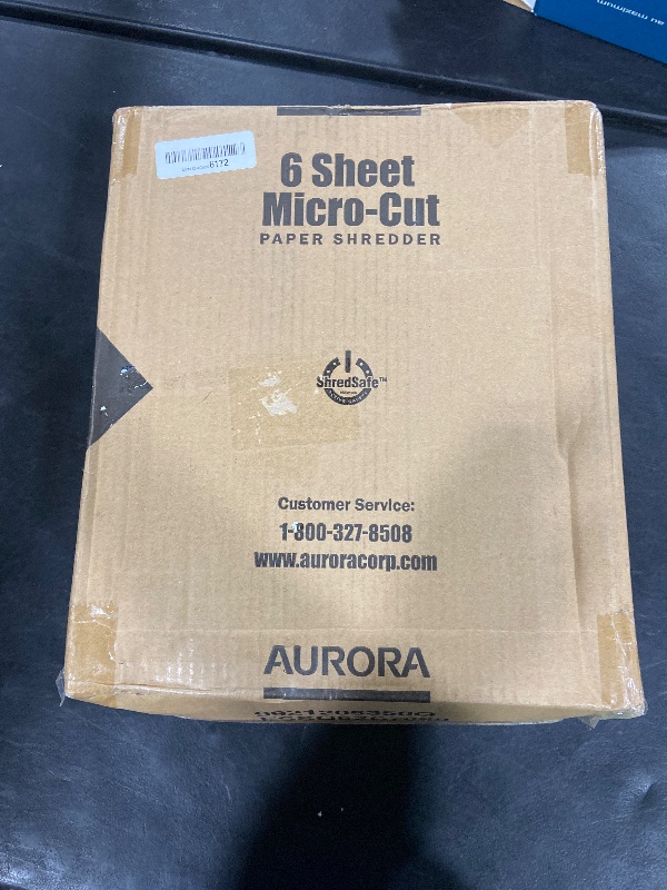 Photo 1 of Aurora AU650MA High-Security 6-Sheet Micro-Cut Paper Credit Card Shredder