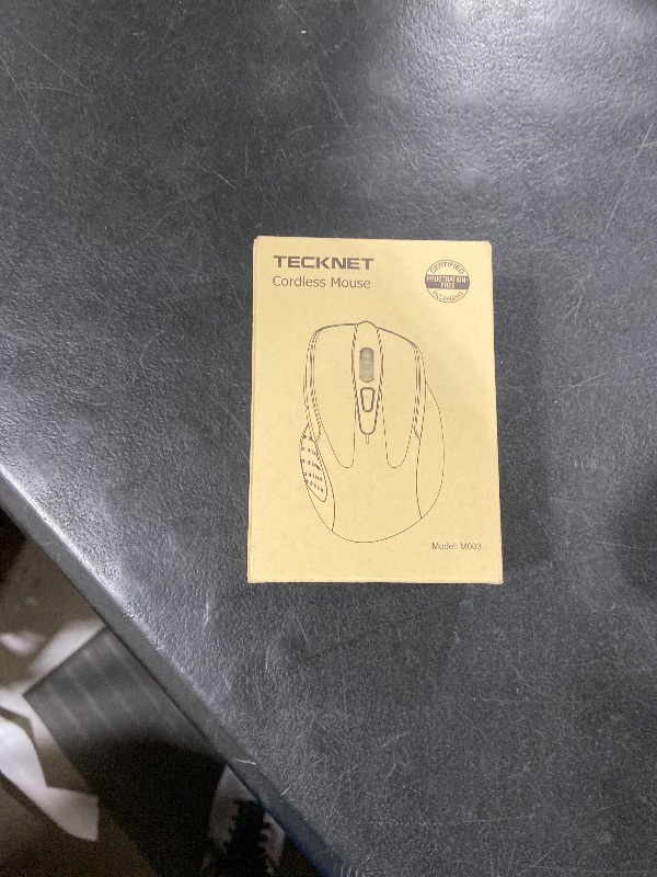 Photo 1 of TECKNET Wireless Mouse, 2.4G Ergonomic Optical Mouse, Computer Mouse for Laptop, PC, Computer, Chromebook, Notebook, 6 Buttons, 24 Months Battery Life, 2600 DPI, 5 Adjustment Levels