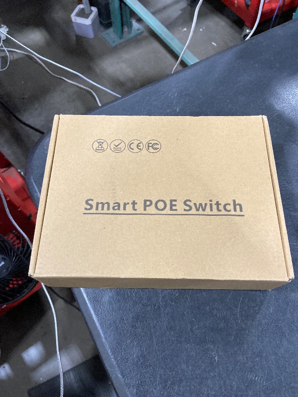 Photo 1 of 11 Port POE Switch, 8 POE+ 10/100Mbps, 2 Gigabit Uplink, 1 Gigabit SFP, IEEE802.3af/at, 135W Power Supply, Metal Case Unmanaged Plug and Play Binardat Switch