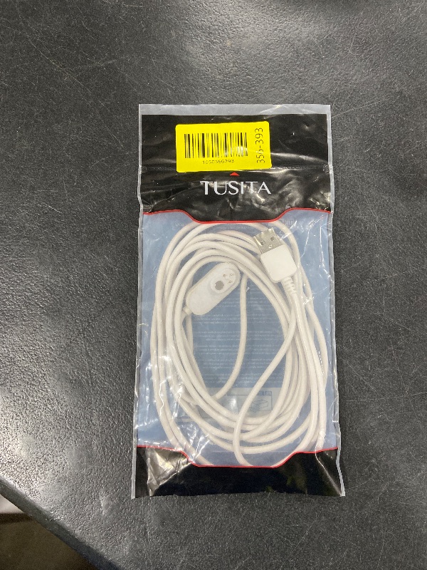 Photo 1 of TUSITA 10-ft. Indoor Magnetic Charging Cable Compatible with Arlo Ultra 1 2, Pro 3 4 5 2K - 3M, White