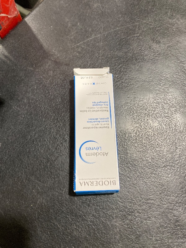 Photo 1 of Bioderma Atoderm Lip Balm, Moisturizing and Nourishing Balm for Dry Lips