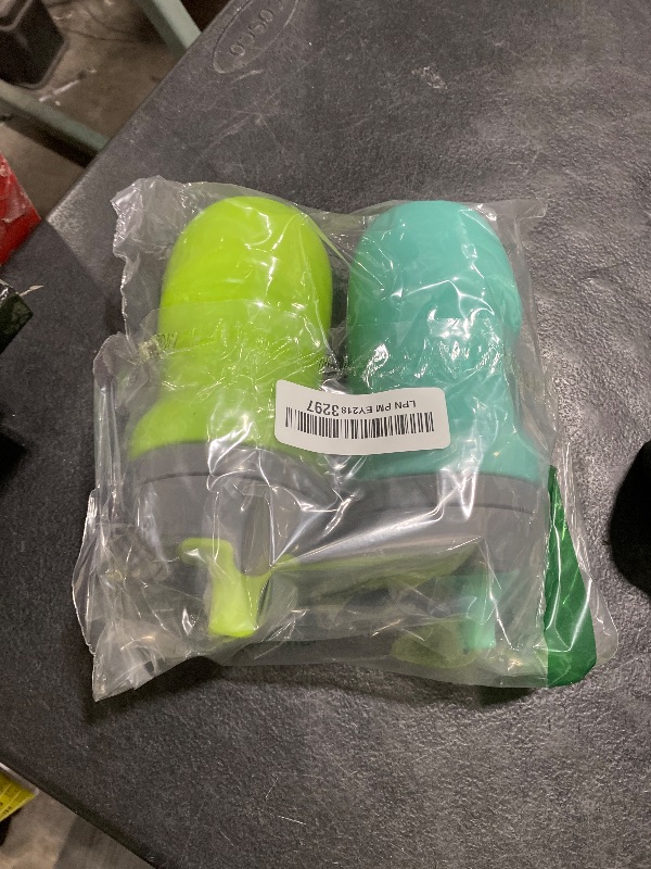 Photo 1 of Tommee Tippee Insulated 9oz Sporty Spout Toddler Water Bottle, No Spill, Sippy Cups for Toddlers 1-3, Two-Piece Valve Helps Stop Spills, Green & Teal, BPA Free, Pack of 2