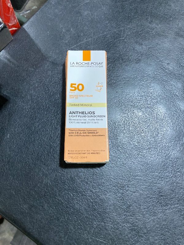 Photo 1 of La Roche Posay Anthelios 50 Mineral Tinted Ultra Light Sunscreen Fluid 50ml/1.7oz