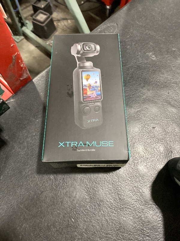 Photo 1 of Xtra Muse, Vlogging Camera with 1'' CMOS & 4K/120fps Videos, Pocket Camera with 3-Axis Gimbal Stabilizer, Fast Focusing, Face/Object Tracking, Digital Video Camera for Photography, Digital Camera