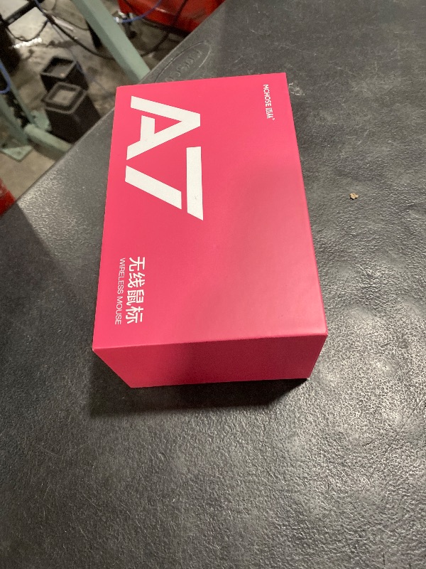 Photo 1 of MCHOSE A7 Ultra Wireless Gaming Mouse, Tri-Mode Connection, 59 Grams, PAW3950 42K DPI Sensor, Wired/Wireless Dual 8K Polling, 130 Hour Battery Life - Rose Red