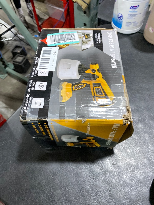 Photo 1 of Cordless Paint Sprayer 30000RPM High Speed