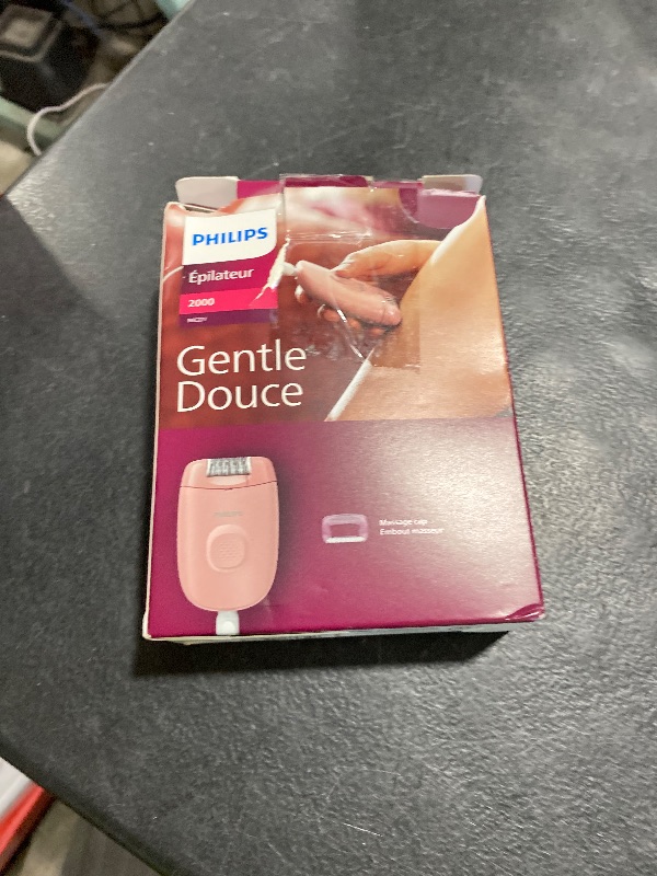 Photo 1 of Philips Epilator Series 2000, Corded Epilator for Legs and Body, Hair Removal Device for Women, Model BRE227/00