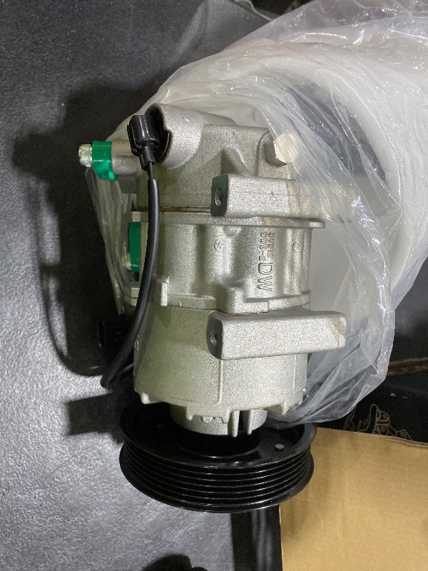 Photo 1 of Aspligo Air Conditioner AC Compressor Fits for Hyundai Accent 1.6L 2012-2017, for Kia Rio 1.6L 2012-2017, with A/C Clutch, CO20765C AC Compressor, Replaces 977011R100, 977011R100DR, 977011W600