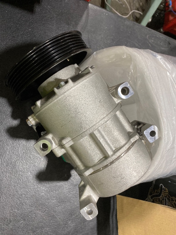 Photo 1 of Aspligo Air Conditioner AC Compressor Fits for Hyundai Accent 1.6L 2012-2017, for Kia Rio 1.6L 2012-2017, with A/C Clutch, CO20765C AC Compressor, Replaces 977011R100, 977011R100DR, 977011W600