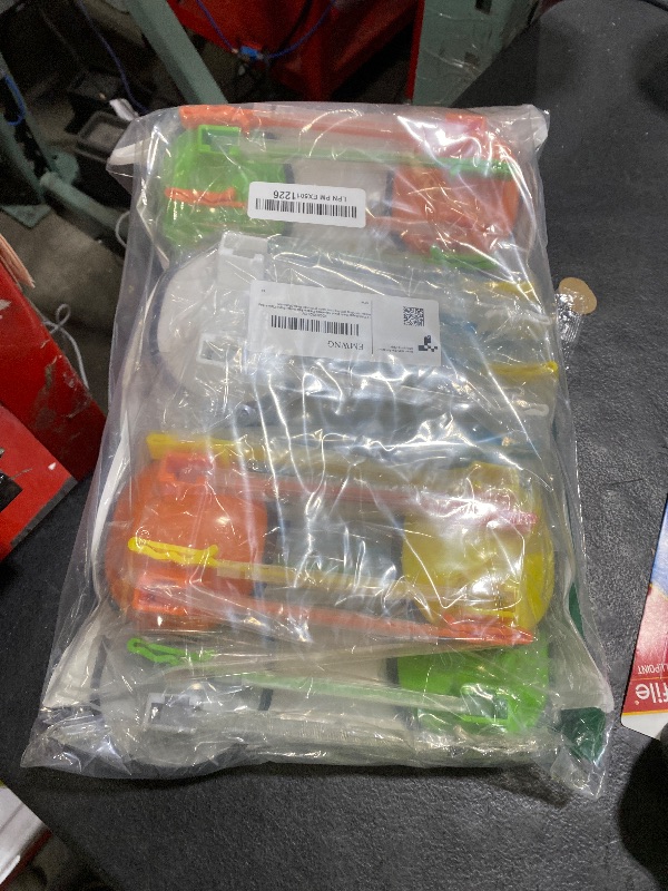 Photo 1 of 12 Pack Baggy Rack Stand Adjustable Freezer Bag Holder Stand Ziplock Bag Holder for Filling With No Food Spills or Kitchen Mess (Multicolor)