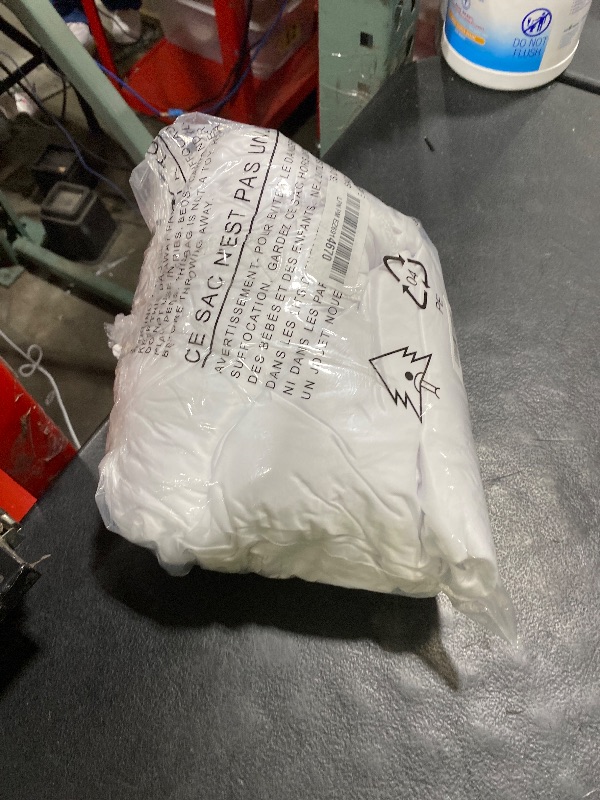 Photo 1 of 10x12 FT White Backdrop Curtain for Parties Wrinkle Free Photo Backdrop Curtains Polyester Wedding Back Drop Cloth Background for Birthday Photography Portraits Pet Photoshoot Prom Decoration