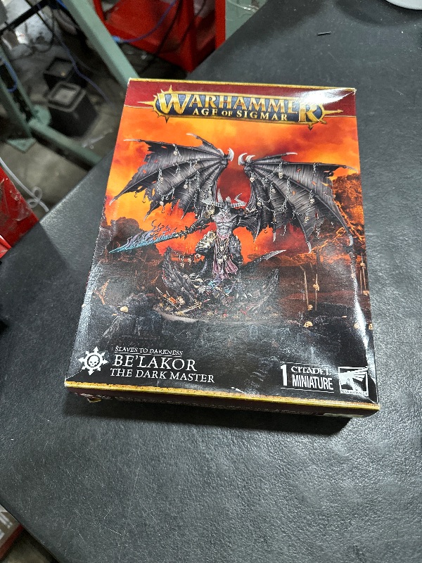 Photo 1 of Games Workshop Slaves to Darkness Be'lakor Warhammer Age of Sigmar model building figure