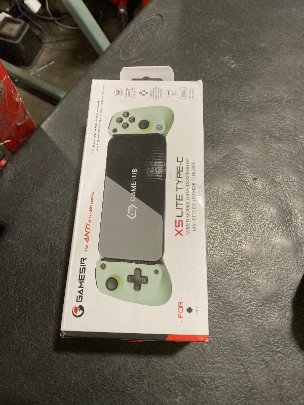 Photo 1 of GameSir X5 Lite Mobile Gaming Controller for Android, iPhone 15/iPhone 16 Series, iPad Mini 6/7(USB-C), Type-C Phone Controller with Hall Effect Sticks, Turbo Function for Call Of Duty, Genshin Impact, Minecraft, Plug and Play Gamepad(Wasabi)