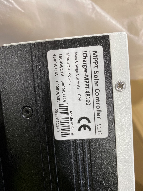 Photo 1 of EA Sun Power MPPT Solar Charger Controller 