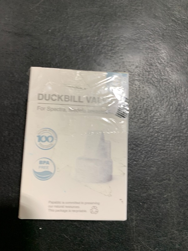 Photo 1 of [6-Count] Papablic Duckbill Valves for Spectra and Medela, Replaceable Duckbill Valves for Spectra S1 Spectra S2 valves and Medela Pump in Style, BPA/DEHP Free White