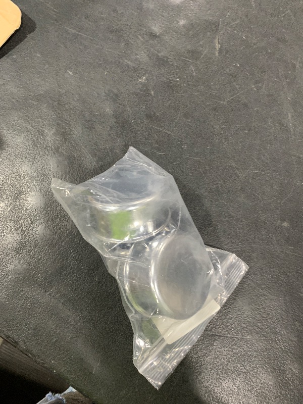 Photo 1 of (2-Pack) Calvana Round Push-In Breather with 1” Tube for 1-1/4" Hole in Valve Cover, Includes Grommet, Compatible with Spectre 4276, Fits SBC, BBC, SBF, 327, 350, 302, 454, and 502