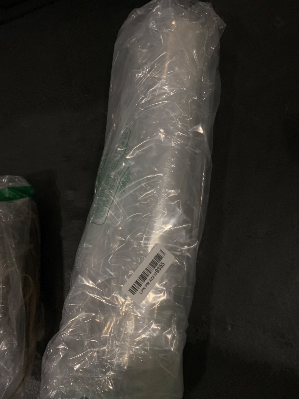 Photo 1 of 100 ft Clear Cellophane Wrap Roll (31.5 in x 100 ft) - 3 Mil Thicken Cellophane Roll, Clear Cellophane Bags Large, Clear Wrapping Paper for Flower Gift Baskets Wrap (31.5" fold into 16")