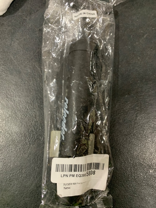 Photo 1 of 10 Inch Ball Pump Kit, Basketball Pump, Portable Air Pump with 5 Needles, 1 Nozzle & Extension Hose for Soccer Football Volleyball Water Polo Rugby Exercise Sports Ball