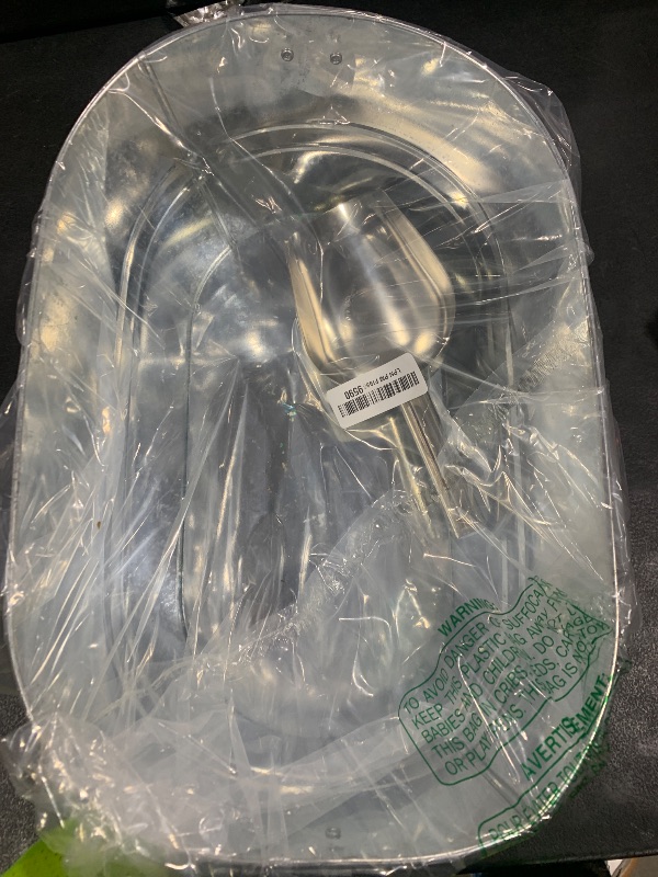Photo 1 of 2 Pack 4 Gallon Galvanized Tub Ice Buckets for Parties Portable Beverage Tub with Handles Champagne Bucket Metal Ice Buckets for Cocktail Bar with Ice Scoop