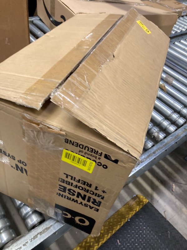 Photo 1 of *********missing parts**** O-Cedar RinseClean Spin Mop & Bucket System + 1 Extra Mop Head | Clean with Clean Water | Removes 99% of Bacteria