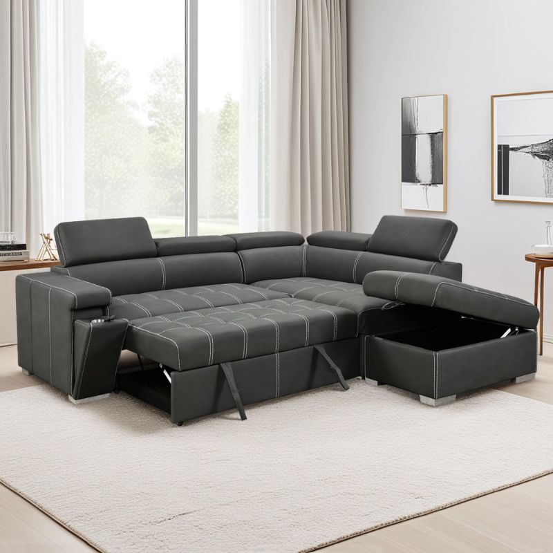 Photo 1 of *****Factory stamp****
***The color may vary****

3-Piece Living Room Sectional Sofa Set.
