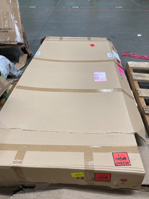 Photo 1 of *** The size may vary****

DreamLine Encore 56-60 in. W x 76 in. H Semi-Frameless Bypass Shower Door in Brushed Nickel, SHDR-1660760-04