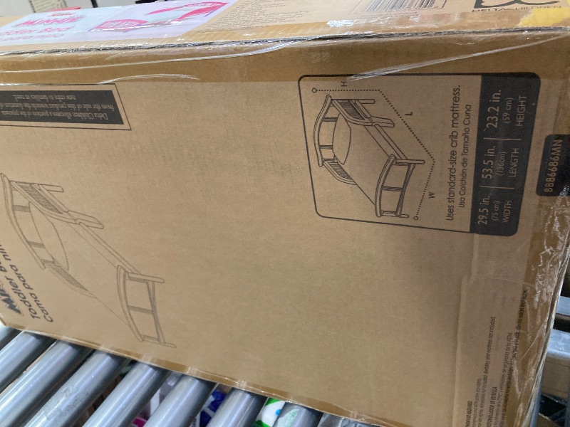 Photo 1 of ****Factory Seal****
Delta Children Toddler Disney Minnie Mouse Kids' Bed: Plastic Frame, JPMA Certified Toddler Bed