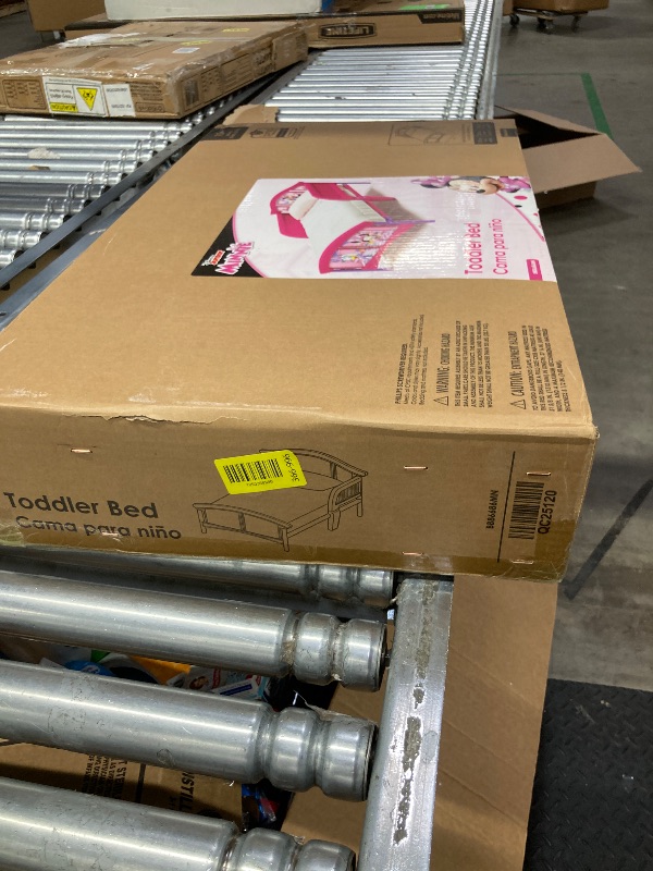 Photo 1 of ****Factory Seal****
Delta Children Toddler Disney Minnie Mouse Kids' Bed: Plastic Frame, JPMA Certified Toddler Bed