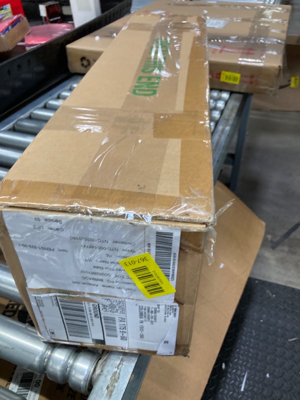 Photo 1 of ***No size***
National Tree Company Pre-lit Artificial Christmas Tree | Includes Pre-strung White Lights and Stand | Carolina Pine Slim