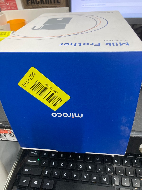 Photo 1 of ****Factory Seal****
Miroco Milk Frother, Detachable Milk Frother, 4 in 1 16.9oz Automatic Stainless Steel Milk Steamer, Silver