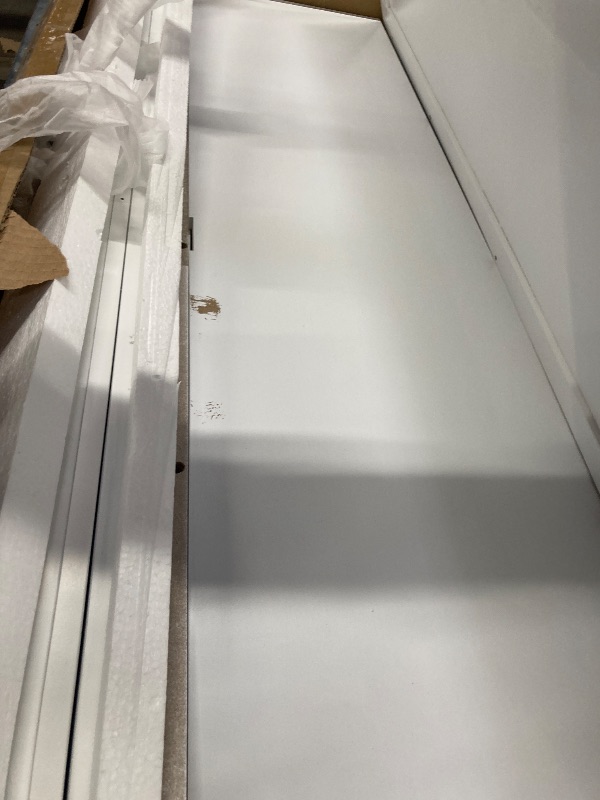 Photo 1 of ***used+ minor damage ****kepptory 47” Pantry Cabinet, Kitchen Pantry Storage Cabinet with Doors and Adjustable Shelves,Freestanding Buffet Cupboards Sideboard for Living Room and Dinning Room (White)