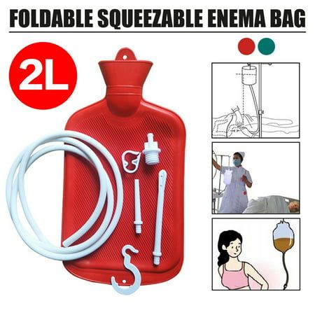 Photo 1 of
YQSDG Reusable 2L Enema Bag Colonic Cleaning Irrigation Detox Rubber Bag Kit