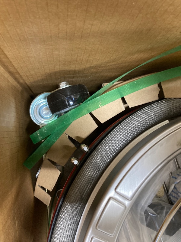 Photo 1 of ***Parts only***
***Broken****
Kamado Joe Classic Joe Series II 18-inch Ceramic Charcoal Grill and Smoker with Cart, Side Shelves, Stainless Steel Grates and 250 Cooking Square Inches in Red, Model KJ-23RHC