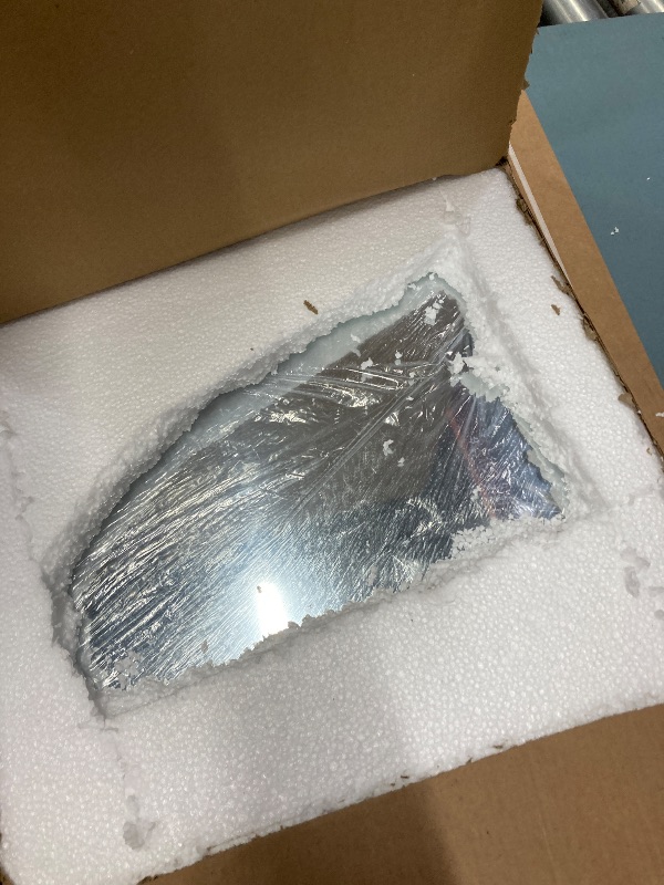 Photo 1 of ***The model may vary****
EDX Bathroom Mirror 24"x 36" Wall Mirror with Rectangular Metal Frame, Black