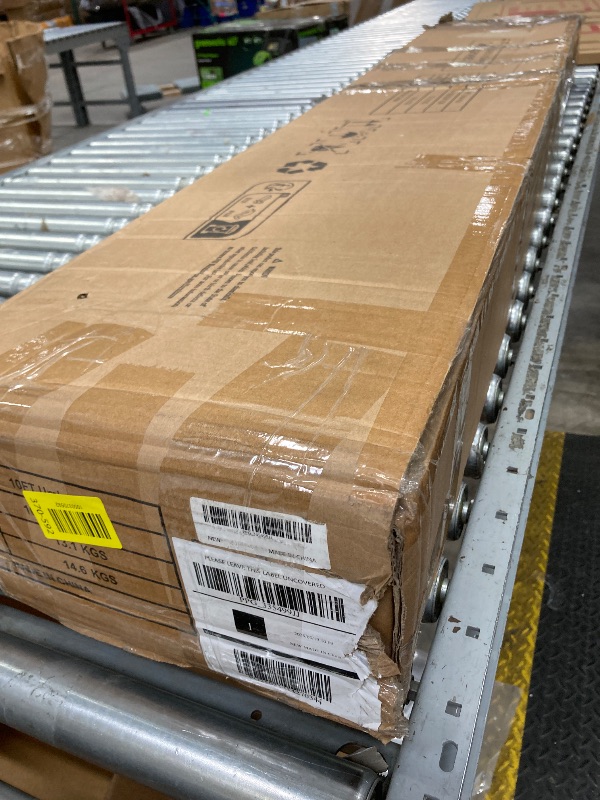 Photo 1 of 10 ft Solar Lights Cantilever Umbrella outdoor patio, Offset Patio Umbrella with Easy Lift & Tilt Adjustment, UV Protection Fade Resistant for Deck, Pool, Garden, Navy Blue