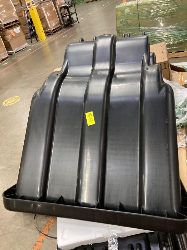 Photo 1 of ****The wheels are missing.****
MAGNUM TOOL Tilt Truck, 1 Cu. Yd. Covered Capacity Dump Cart with Heavy Duty 12” Wheels & 5” Casters for Jobsites, 800 lbs, Trash Cart with Wheels DUC100-12-02PK (2-Pack)