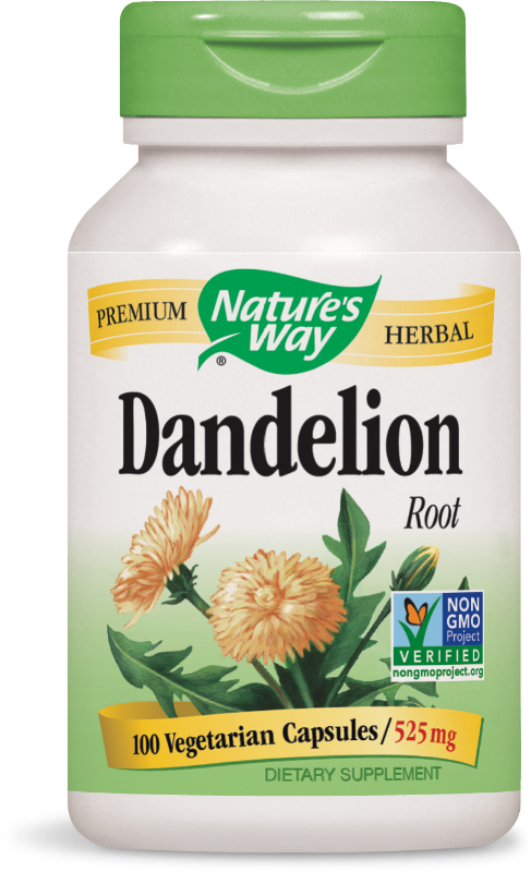 Photo 1 of **7/31/2029**DANDELION ROOT 525mg 100 Vegan Capsules