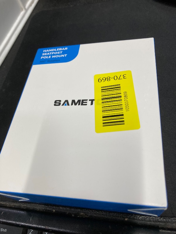 Photo 1 of ***Factory Seal****
Sametop Handlebar Bike Pole Mount Motorcycle Clamp Mount Compatible with GoPro Hero 13 12 11 10 9 8 7 6 5 Session DJI Action Cameras - 360 Degree Rotation
