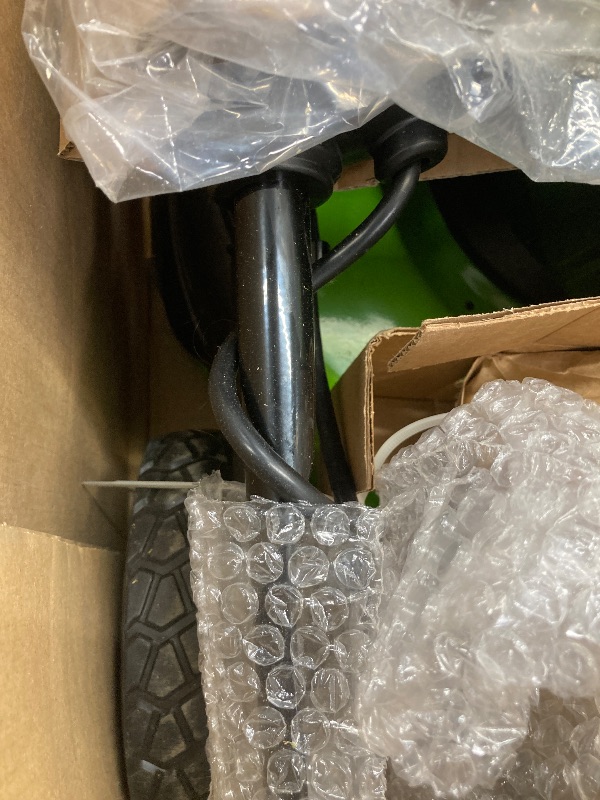 Photo 1 of ***DIRTY****Greenworks 80V 21” Brushless (Self-Propelled) Cordless Electric Lawn Mower + (580 CFM) Axial Leaf Blower (75+ Compatible Tools), 4.0Ah Battery and 60 Minute Rapid Charger, Green and Black