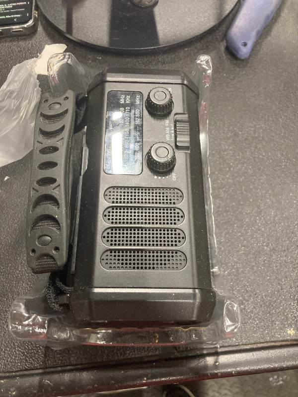 Photo 1 of 10000mAh Hand Crank Emergency Radio, NOAA Weather Radio with AM/FM & solar Radio, Rechargeable Battery, Flashlight & Reading Light, SOS Alarm, Compass Cell Phone Charger for Indoor Outdoor Emergencies