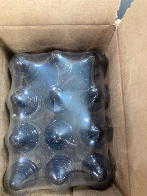 Photo 1 of 1 Oz (30 Ml) Clear Boston Round Glass Bottle w/Child Resistant Glass Dropper - Pack of 12