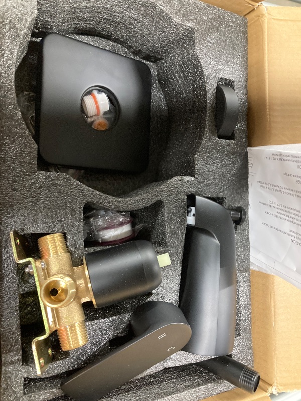 Photo 1 of ***MISSING PARTS**Modern Shower Set with Showerhead Lever Handle, and Tub Spout