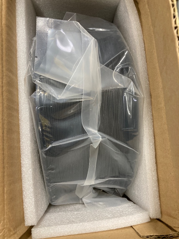 Photo 1 of ***(DAMAGED, SELLING AS IS )***
ELEGOO PLA Filament 1.75mm Black 3KG, 3D Printer Filament Dimensional Accuracy +/- 0.02mm, 3KG Large Spool(6.6lbs) Fits for Most FDM 3D Printers