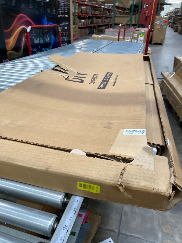 Photo 1 of *****image reference****Shed Windows and More 24 inch 48 Transom Window Double Pane White Vinyl Frame Tempered Low-E Glass