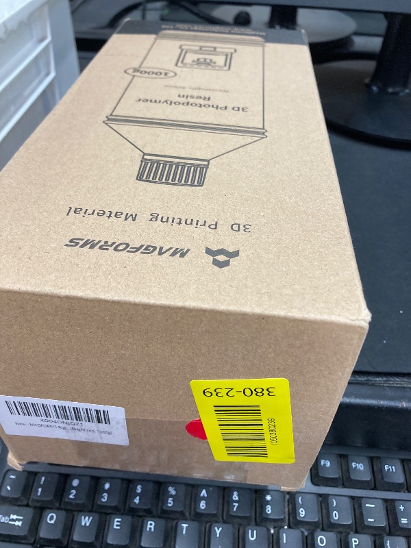 Photo 1 of ***Factory seal****
MAGFORMS Rigid110 3D Printer Resin, Ultra-high Stiffness & High Precision, Designed for Engineering/Prototype, Non-Brittle 3D Printing Liquid Resin for LCD DLP 3D Printers (Bright Red, 1000g)