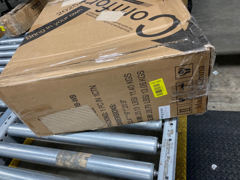 Photo 1 of ***The color may vary****
Mimoglad Ergonomic Office Chair - BIFMA Certified, Flip-up Armrests & 135° Recline, Adjustable Lumbar Support - Space-Saving Task Chair for Business/Team Office & Home (White Frame-Black, 300lbs)