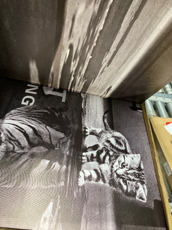 Photo 1 of Panels Mindset is Everything Motivational Canvas Wall Art Inspirational Entrepreneur Quotes Poster Print Artwork Painting Picture for Framed Home Decoration Living Room office bedroom 72''W x 36''H