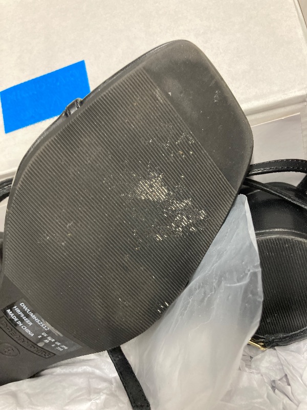 Photo 1 of ***very used****
DREAM PAIRS Womens Block Heels 2 inch Strappy Square Toe Dressy Chunky Low Heeled Sandals for Party Wedding Evening,Size 8,Black-Pu,DWUMHS2512