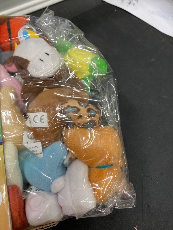 Photo 1 of Piece Mini Plush Animal Toy Set, Cute Small Animals Plush Keychain Decoration for Themed Parties, Kindergarten Gift, Teacher Student Award, Goody Bags Filler for Boys Girls Child Kid Laxdacee